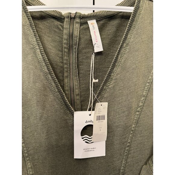 NWT Size L - Daily Practice 100% Cotton Horizon Wide-Leg  Jumpsuit (NWT US$ 138) - Picture 7 of 16